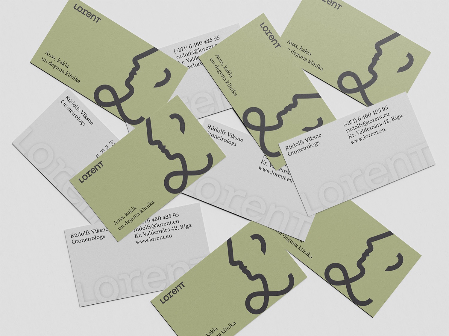 Lorent business cards