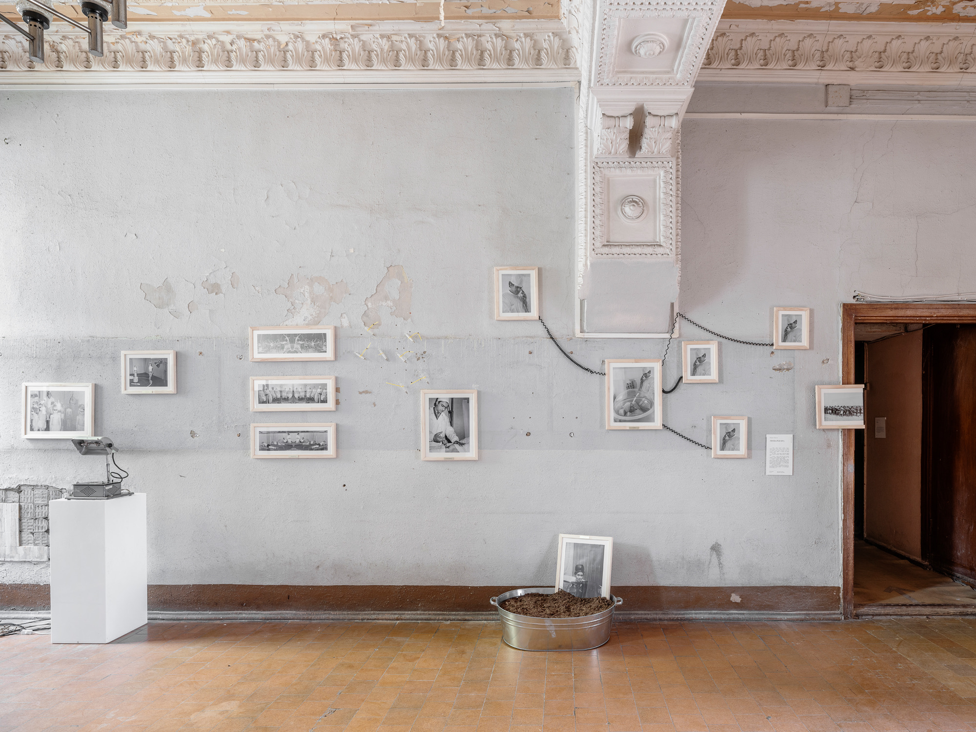 Memory Resort — installation in the old sanatorium hall