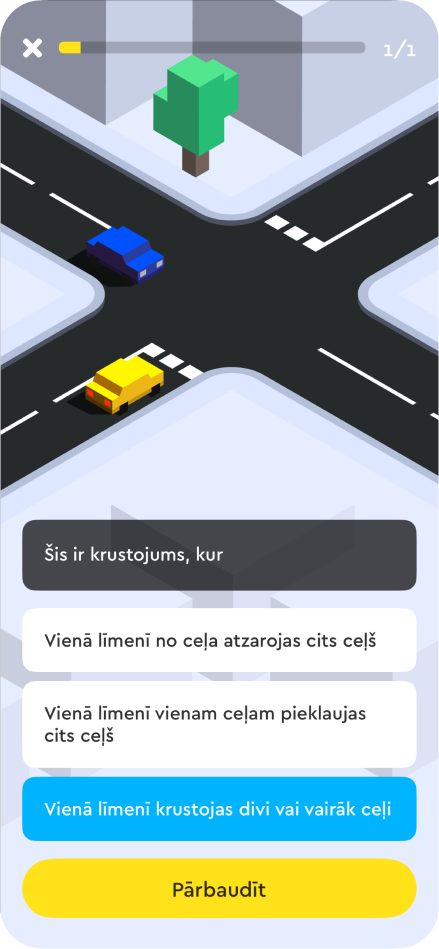 YELO app screen