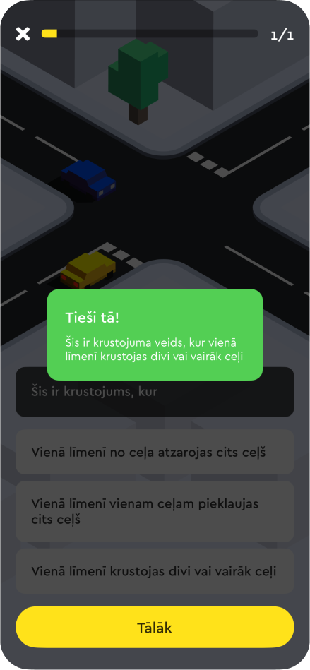 YELO app screen