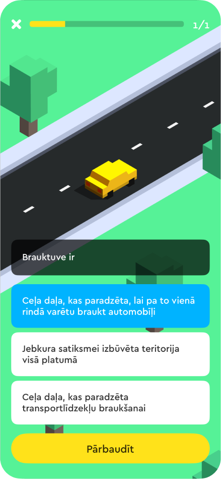 YELO answer feedback
